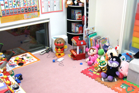 Playroom para criancas de Okutomi clinica dental